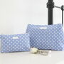 Wipe Clean Personalised Washbag And Jewellery Pouch Set, thumbnail 2 of 4