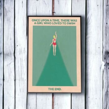 Once Upon A Time, Swimming Print, 3 of 4