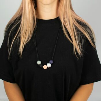 ‘Midnight Sky’ Teething Necklace | New Mum Gift, 2 of 2