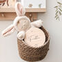 Personalised Baby Name Plaque | Wooden Newborn Announcement Sign, thumbnail 6 of 9