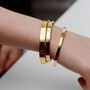 Freya Gold Plated Bracelet Set, thumbnail 1 of 4