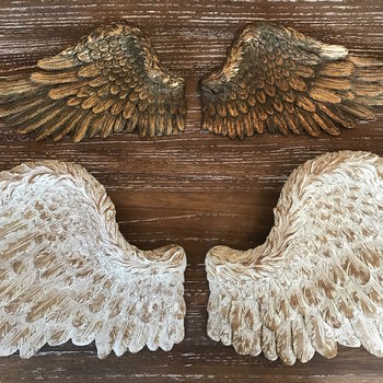 Hanging Angel Wings By French Grey Interiors