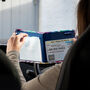 Disabled Blue Badge Parking Permit Wallet In Tiger Rainbow, thumbnail 3 of 11