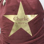 Personalised Large Santa Sack In Berry Red, thumbnail 2 of 2