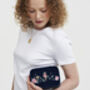 Rosy Posy Embroidered Blue Large Jewellery Box, thumbnail 2 of 6