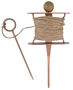 Steel Copper Plated Garden String Line Row Marker Gift, thumbnail 1 of 3