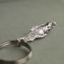 Silver Sardine Keyring Bag Charm, thumbnail 3 of 6