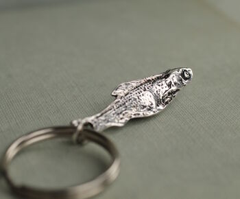 Silver Sardine Keyring Bag Charm, 3 of 6