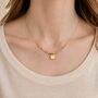Personalised Natural Semi Precious Beaded Necklace, thumbnail 3 of 7