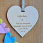 Special Message Wooden Heart, thumbnail 3 of 5