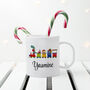 Personalised Christmas Train Kids Polymer Mug, thumbnail 2 of 5