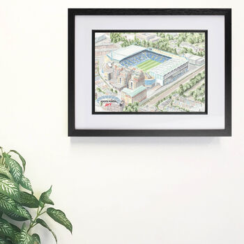 Chelsea Fc Stamford Bridge Study Two Stadium Print, 2 of 3