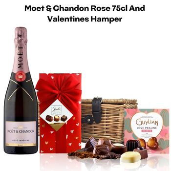 Personalised Wine/Champagne Valentine's Day Hamper, 2 of 7