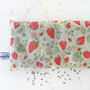 Strawberries Lavender Eye Pillow, thumbnail 1 of 5