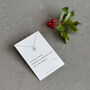 Snowflake Necklace – Sterling Silver Christmas Gift, thumbnail 3 of 10