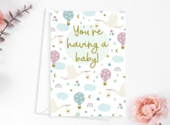 You're Having A Baby Card, 2 of 2