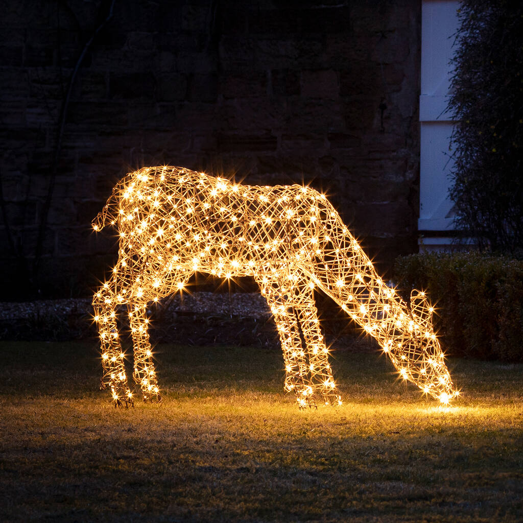 Grand Rattan Doe Light Up Figure By Lights4fun | notonthehighstreet.com