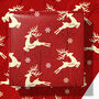 Personalised Reindeer Wrapping Paper, thumbnail 1 of 3