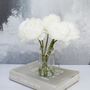 Artificial Soft Cream Peony Bunch, thumbnail 4 of 4