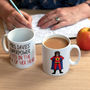 Design Your Own Personalised Superwoman Teacher Mug, thumbnail 1 of 3