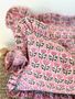 Boho Block Print Cushion, thumbnail 1 of 3
