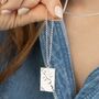 The Lovers Kiss Engraved Silver Locket Necklace, thumbnail 1 of 11