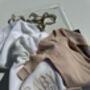 Personalised Blanket + Zip Romper Baby Gift Set For Newborn, thumbnail 7 of 10