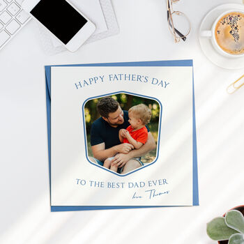 Personalised Father's Day Photo Card, 2 of 5