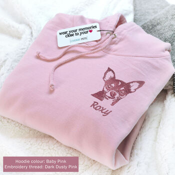 Personalised Embroidered Dog Hoodie, 2 of 12