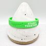 Green Awareness Ribbon Bracelet Wristband, thumbnail 5 of 8