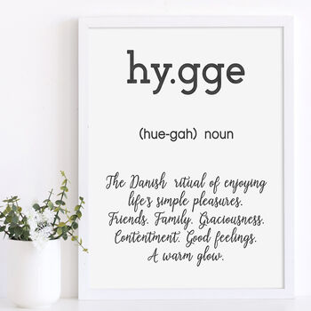 Hygge Definition Print, 2 of 6