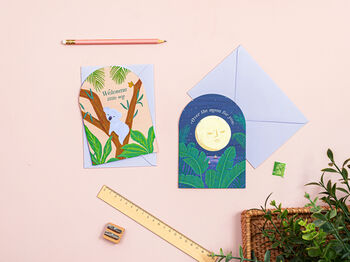 Welcome Little One Baby Card, 3 of 5