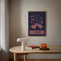 Coffee Print | Coffee And Pastry Run Club | Kitchen Wall Art | Retro Mid Century Food Poster, thumbnail 4 of 8