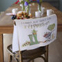 Personalised Vegetable Garden Tea Towel, thumbnail 1 of 5