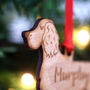 Personalised Springer Spaniel Wooden Dog Decoration, thumbnail 3 of 9