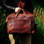 Genuine Leather Briefcase With Front Leather Patch, thumbnail 1 of 7