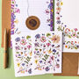 Pressed Flower Writing Set, thumbnail 7 of 7