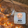 Personalised Pint Glass And Coaster Set For Dad, thumbnail 4 of 8