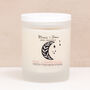 Pink Champagne Scented Soy Wax Candle In Glass Jar, thumbnail 2 of 4