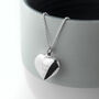 Personalised Sterling Silver Heart Necklace, thumbnail 10 of 10
