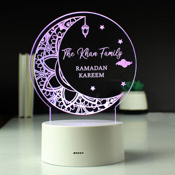 Personalised Eid And Ramadan LED Light, 12 of 12