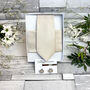 Antique Champagne Wedding Tie Set, thumbnail 10 of 10