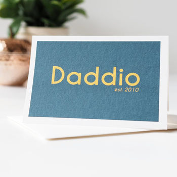 Personalised Daddio Father's Day Card, 4 of 4
