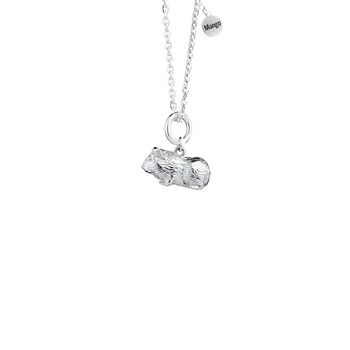 Personalised Guinea Pig Sterling Silver Necklace, 3 of 7