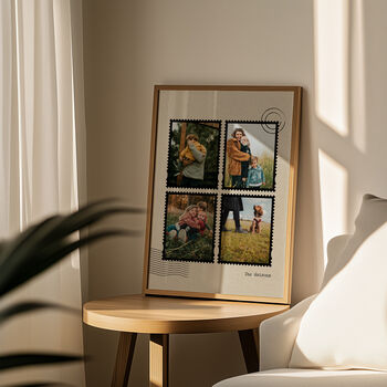 Personalised Photo Stamp Set Print Gift, 3 of 8