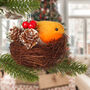 G Decor Nesting Robin Christmas Tree Ornament, thumbnail 2 of 7