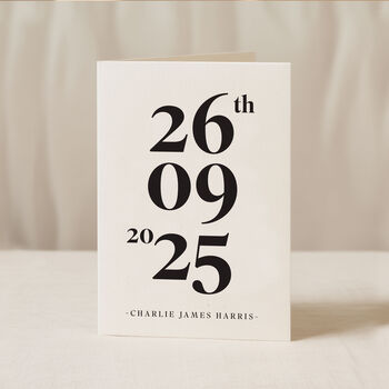 Personalised Milestone Birthday And Special Date Card, 2 of 10