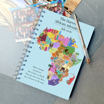 African Map Travel Journal, 2 of 8