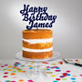 Personalised Happy Birthday Cake Topper, thumbnail 1 of 4
