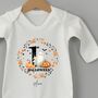 My 1st Halloween Babygrow Personalised, thumbnail 2 of 3